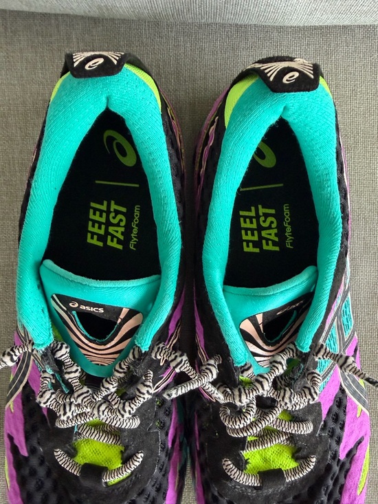 ASICS Noosa Women 9.5 / Men 8 Multicolor Running Shoes 26cm Like New - Picture 5 of 11